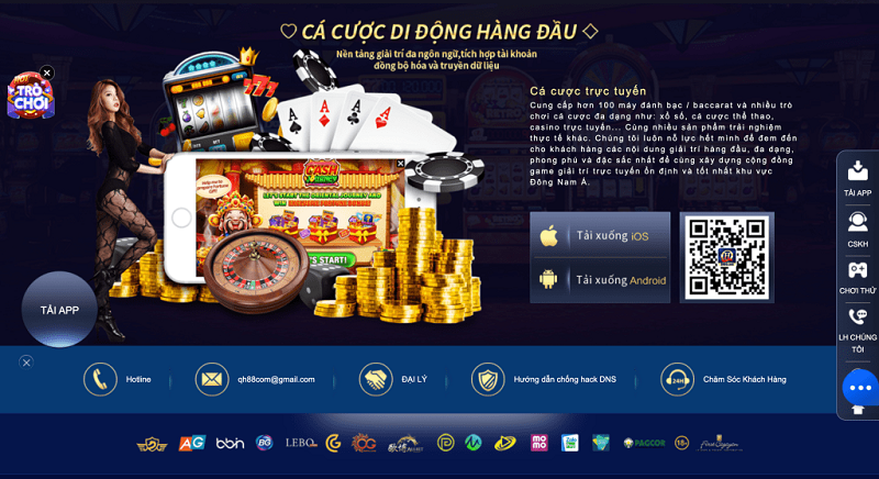 Đối tác đồng hành của CASINO QH88