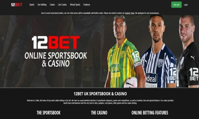 Giới thiệu một vài thông tin chi tiết về địa chỉ cá cược 12Bet