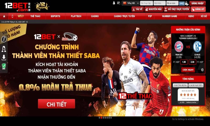 Những ưu điểm nổi bật của địa chỉ 12Bet