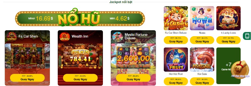 Game nổ hũ tại V9bet đã và đang có lượng người chơi đông đảo nhất