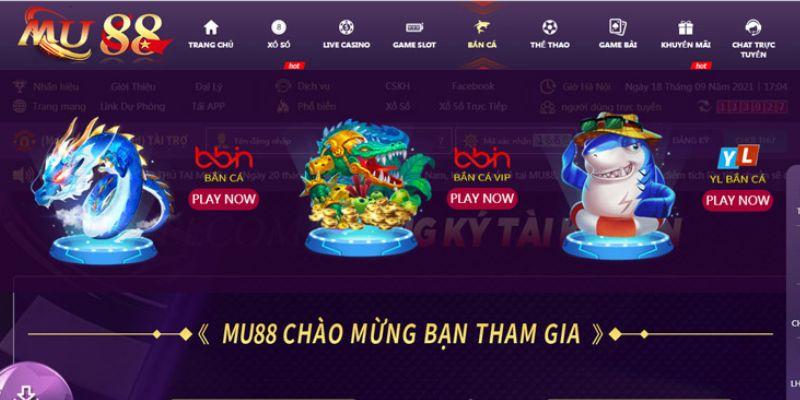 Slot game tại MU88 có mức thưởng cực khủng lên đến hàng trăm triệu đồng