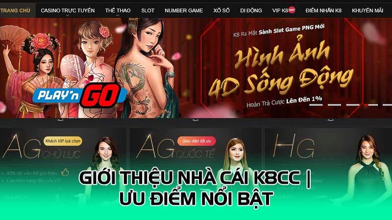 Giới thiệu về nhà cái cá cược thể thao K8cc