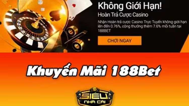 188bet vui cùng quà khủng ngay hôm nay!