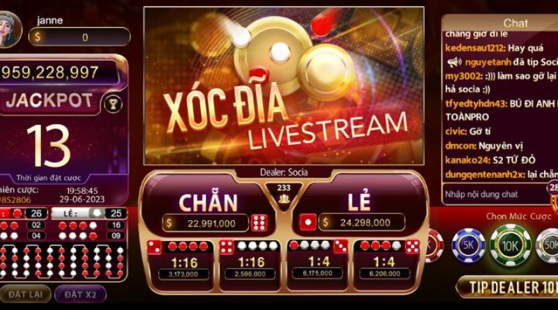 Xóc Đĩa Livestream – Đổi Đời Siêu Thần Tốc